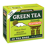 Bigelow  green tea, decaffeinated, 40-bags Left Picture